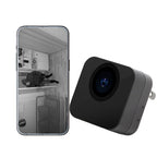 1080P WiFi USB Charger Hidden Camera, Mini Security Camera with Remote Live View and Motion Detection