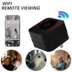 1080P WiFi USB Charger Hidden Camera, Mini Security Camera with Remote Live View and Motion Detection
