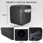 1080P WiFi USB Charger Hidden Camera, Mini Security Camera with Remote Live View and Motion Detection