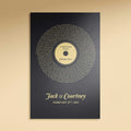Custom Vinyl Song Lyrics Metal Art