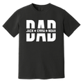 Custom Dad Grandpa Heavyweight Shirt With Kids Names