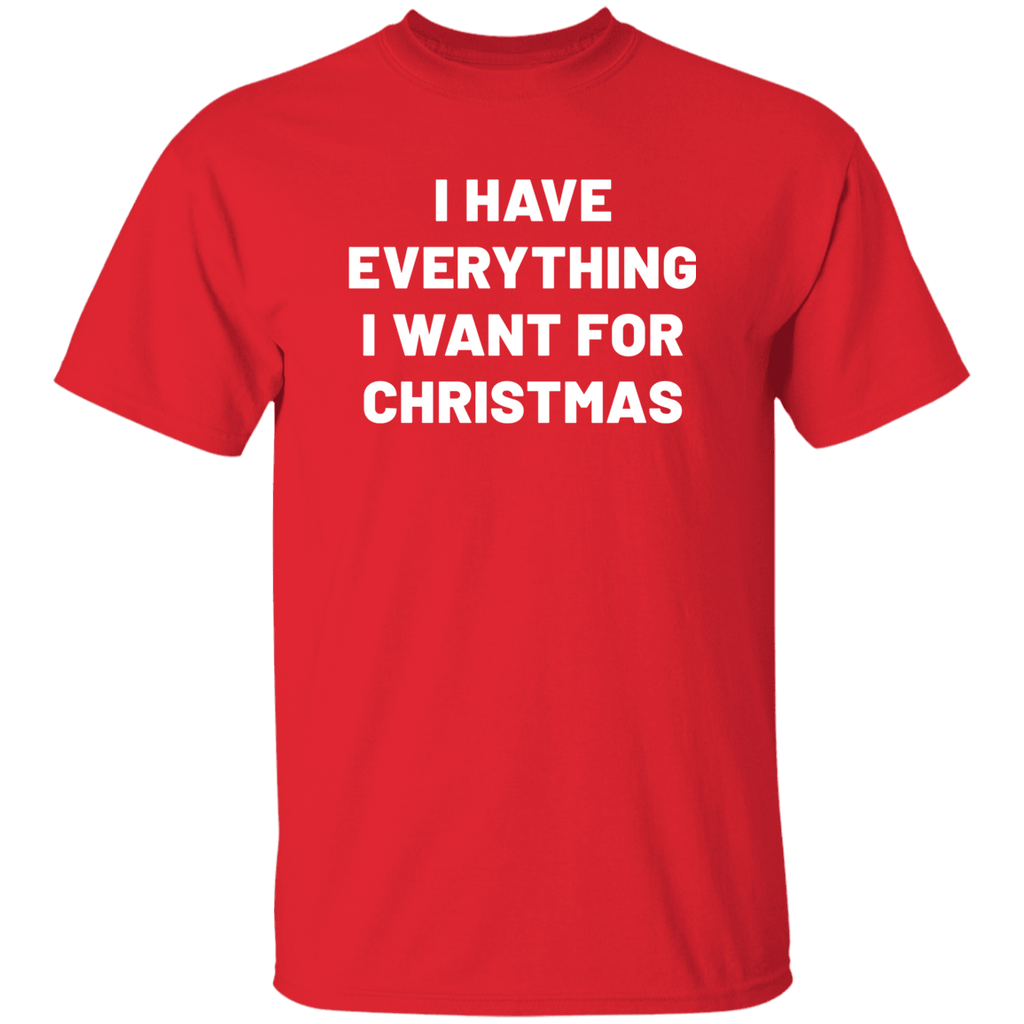 Everything For Christmas Matching Couples Shirt