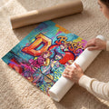 Graffiti Art for Mom and Dad Premium Canvas and Poster