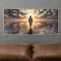 Walking On Water Premium Canvas