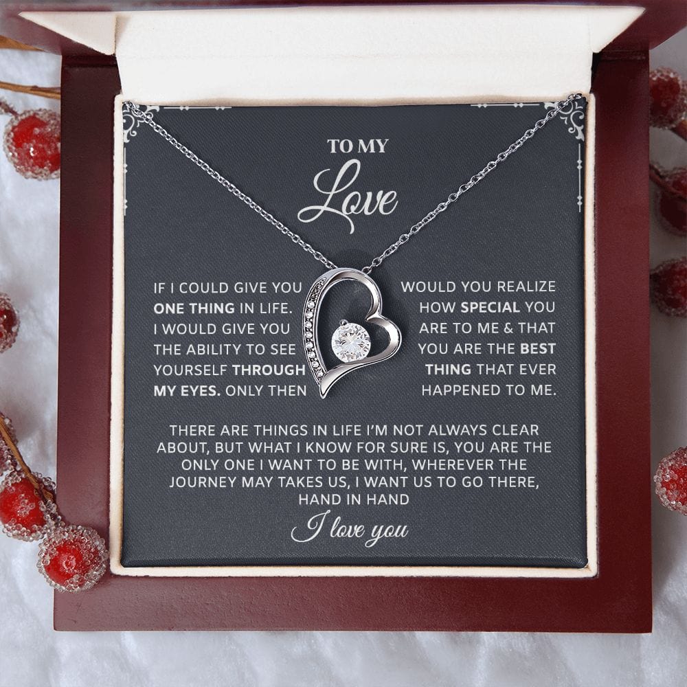 To My Love Necklace