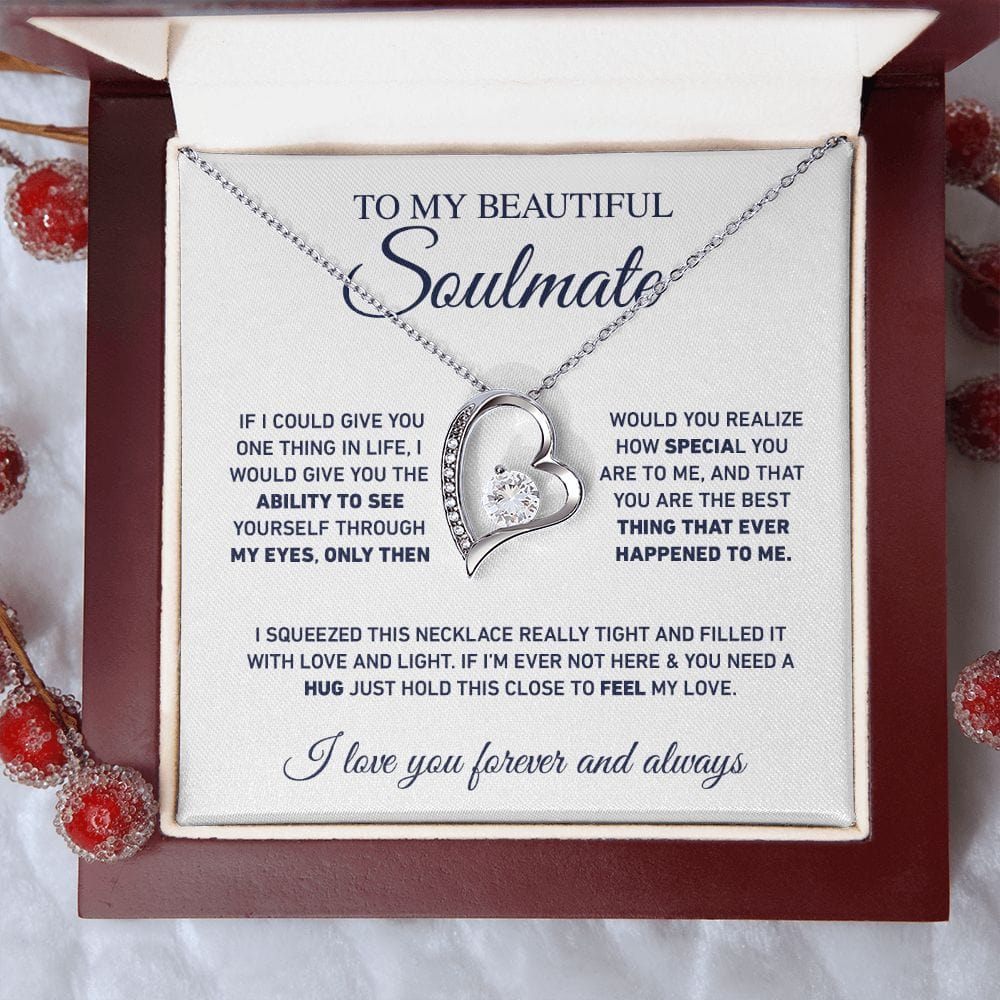 To My Beautiful Soulmate Necklace