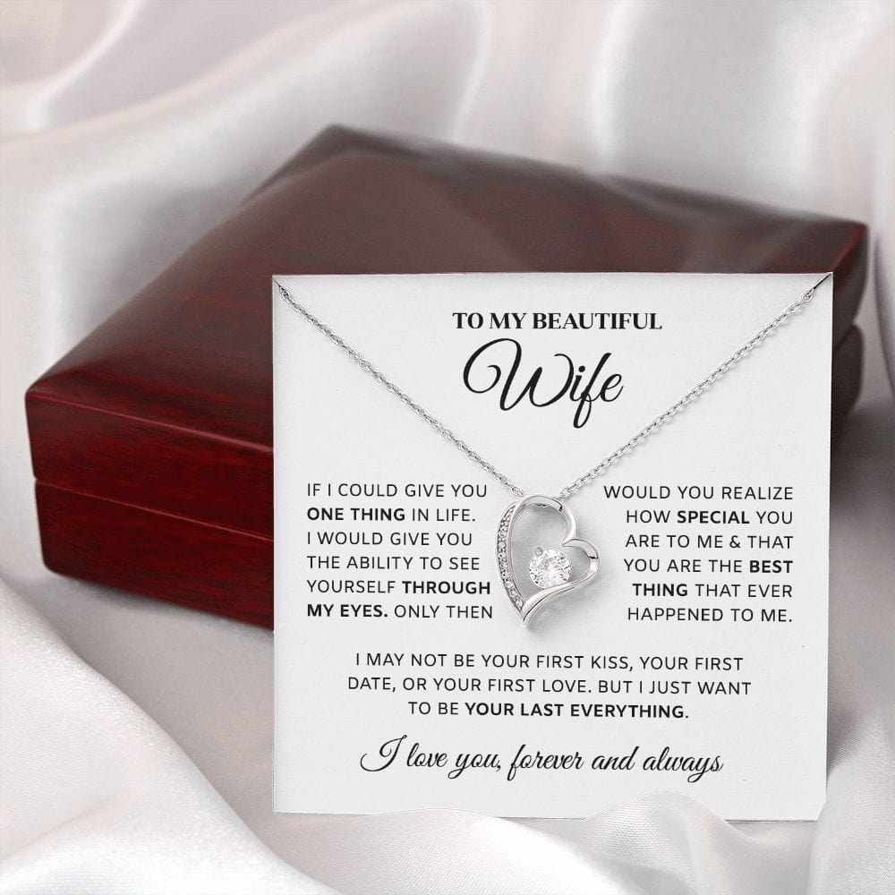 Last Everything | To My Beautiful Wife Necklace
