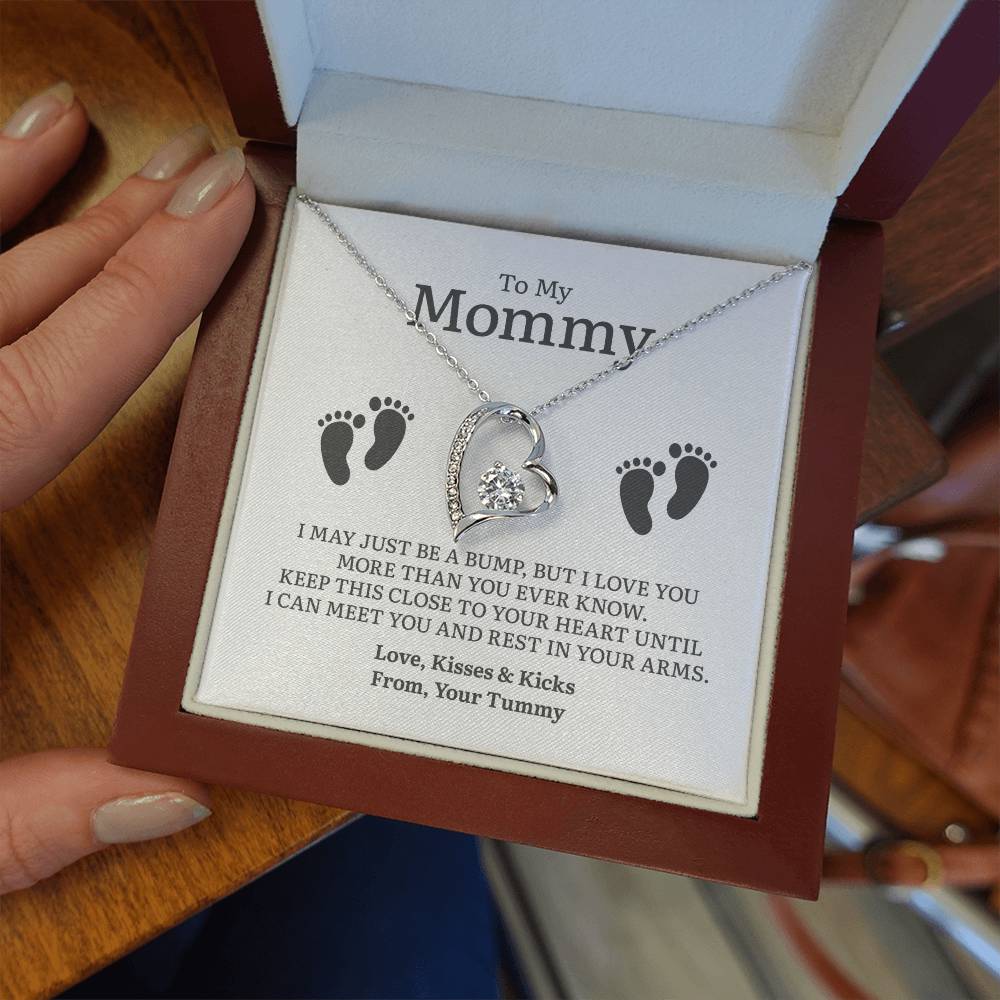I May Just Be A Bump | Mom To Be Necklace