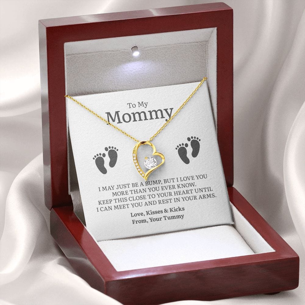 I May Just Be A Bump | Mom To Be Necklace