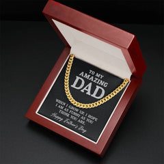 Funny As You | To My Dad Cuban Chain
