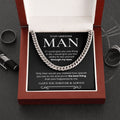 Through My Eyes | To My Handsome Man Cuban Chain