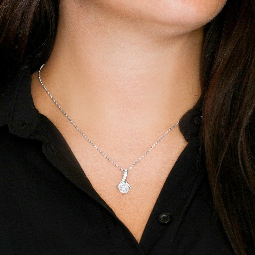 Bloom Where You're Planted Motivational Necklace for Her