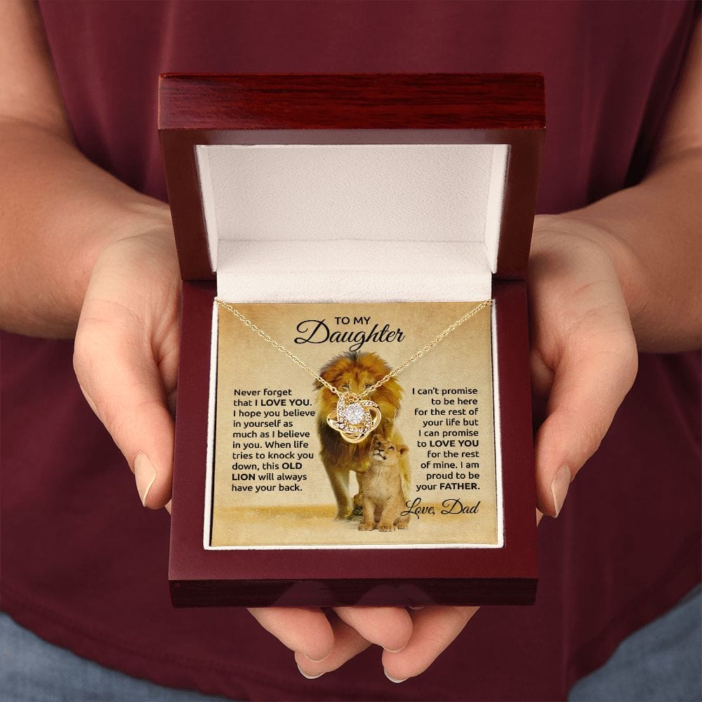 Never Forget That I Love You | To My Daughter Necklace From Dad