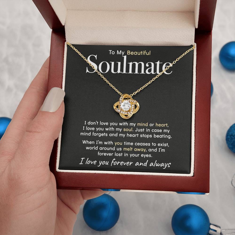 I Love You With My Soul | To My Soulmate Necklace