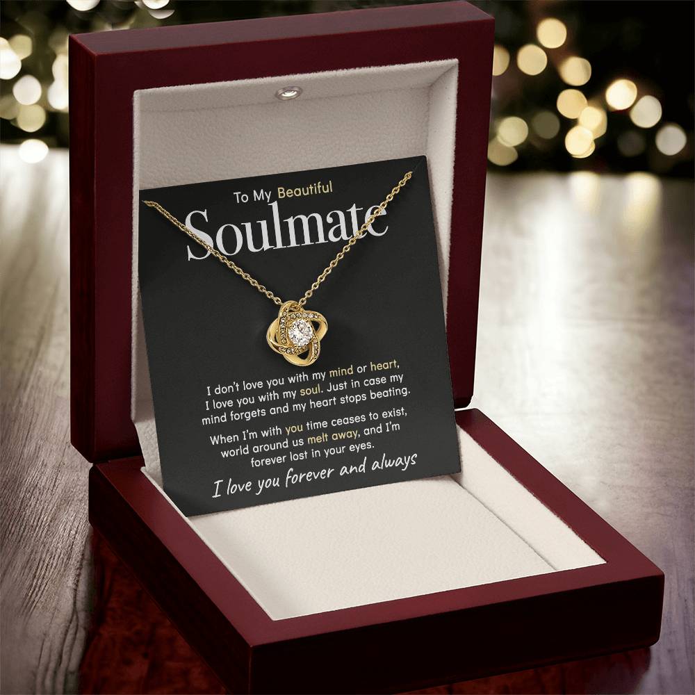 I Love You With My Soul | To My Soulmate Necklace