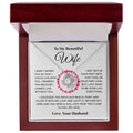 I Cannot Live Without You | To My Wife Necklace