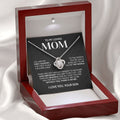 You Are My First Country | To My Mom Necklace