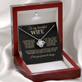 Choosing to be your husband | To My Wife Necklace
