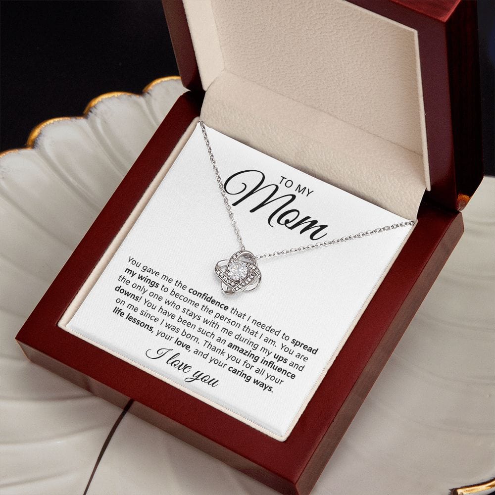 You Gave Me The Confidence | To My Mom Necklace