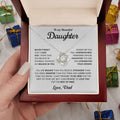 Braver Stronger Smarter | To My Daughter Necklace