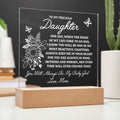 My Precious Daughter Light Keepsake