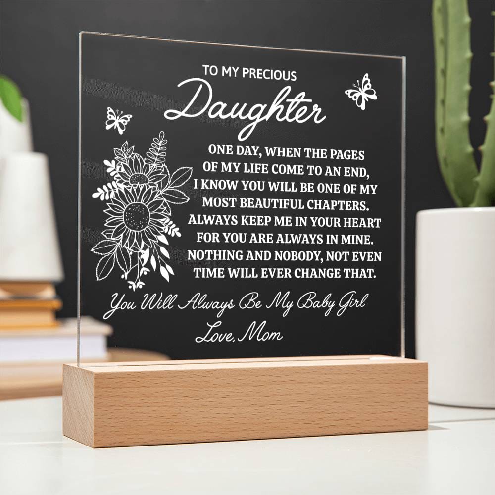 My Precious Daughter Light Keepsake