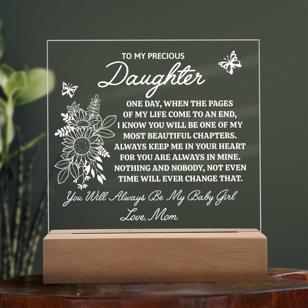 My Precious Daughter Light Keepsake