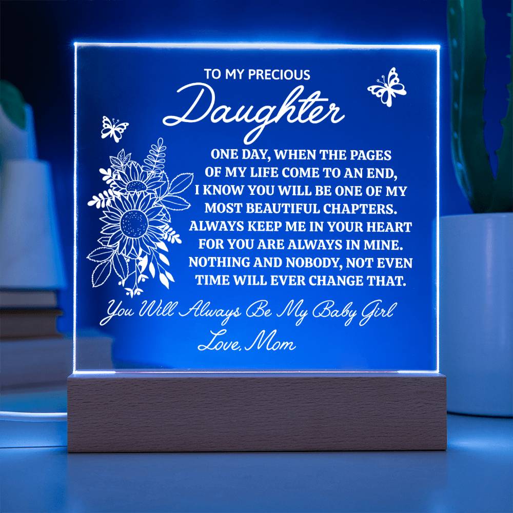 My Precious Daughter Light Keepsake