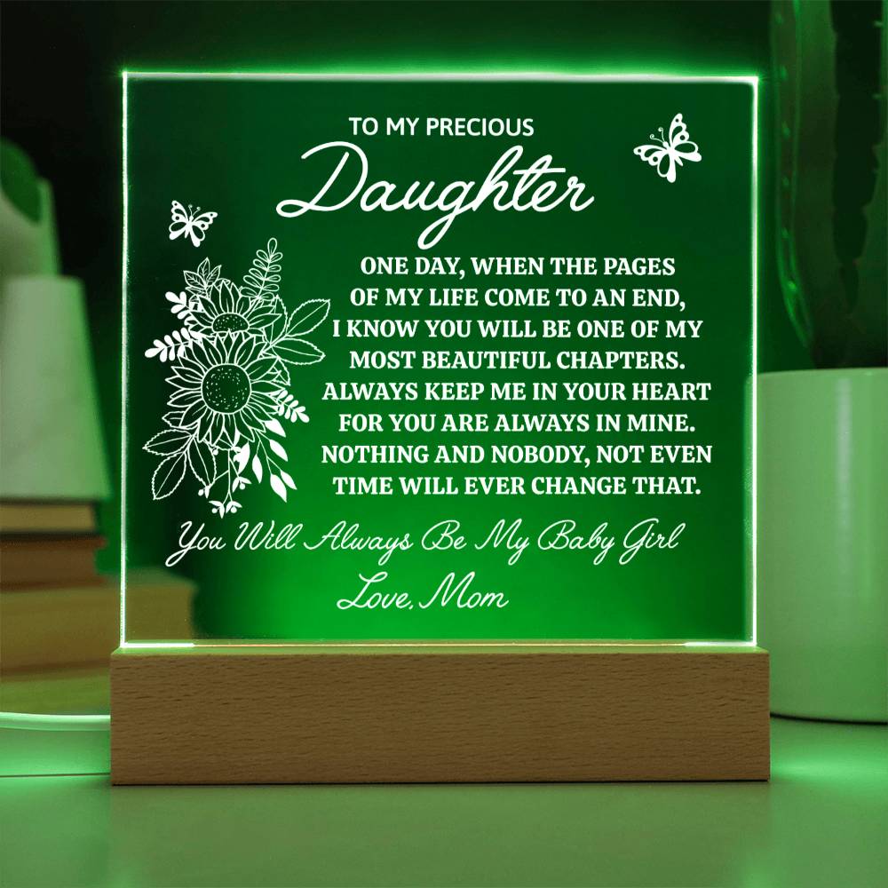 My Precious Daughter Light Keepsake