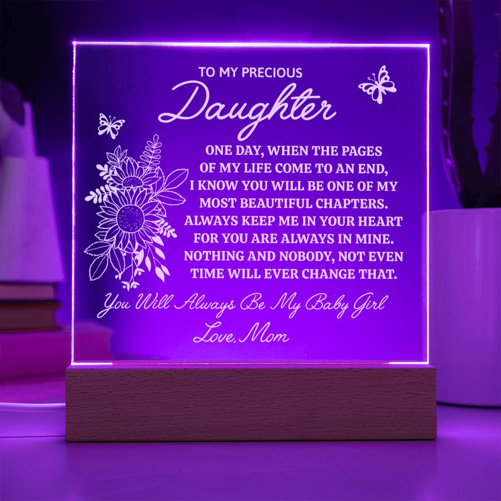 My Precious Daughter Light Keepsake