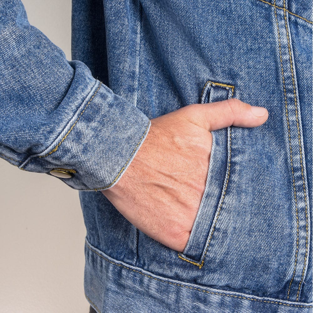 Can't Tell Me What To Do | Personalized Denim Jacket Gift for Dad Grandpa
