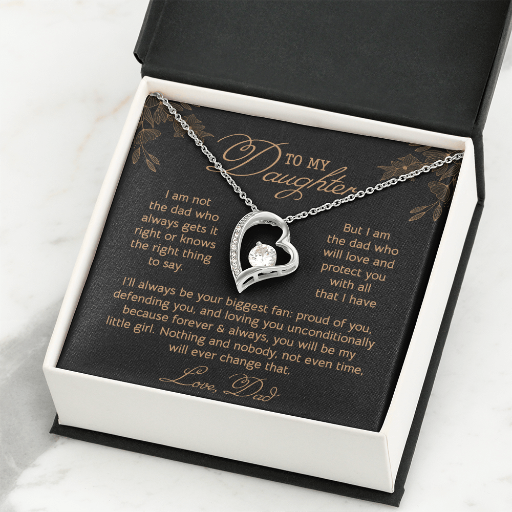 Your Biggest Fan To My Daughter From Dad Necklace