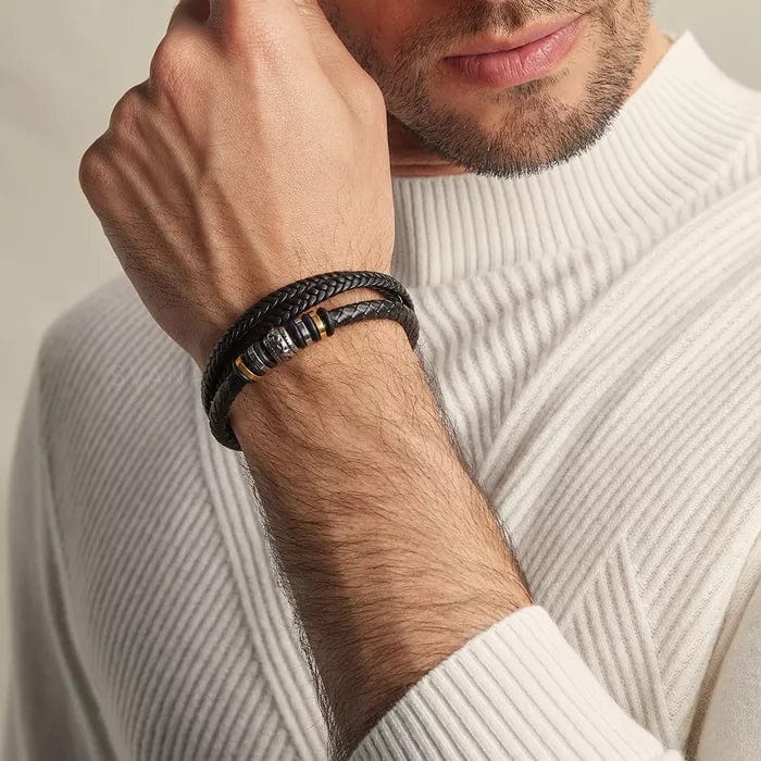 Always Be My Little Boy | To My Son From Mom Bracelet Gift