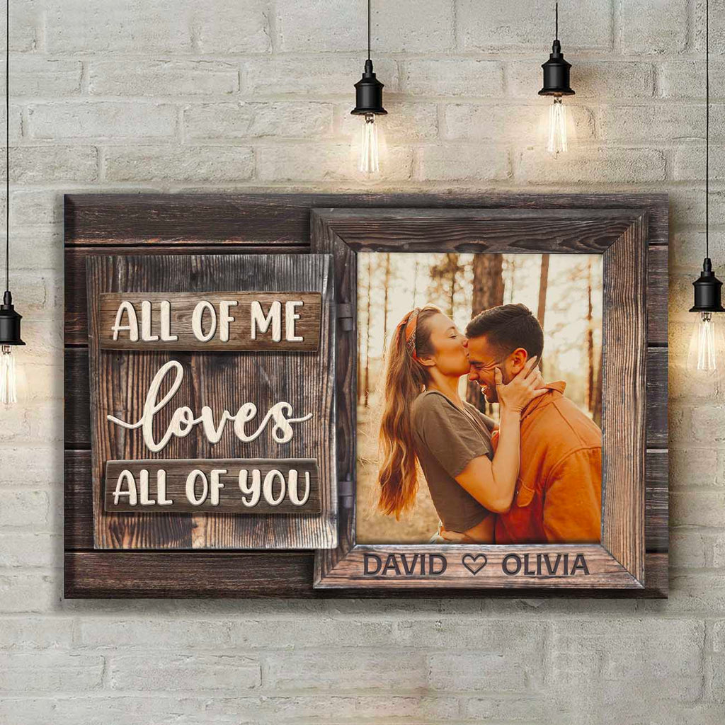 All Of Me Premium Personalized Canvas