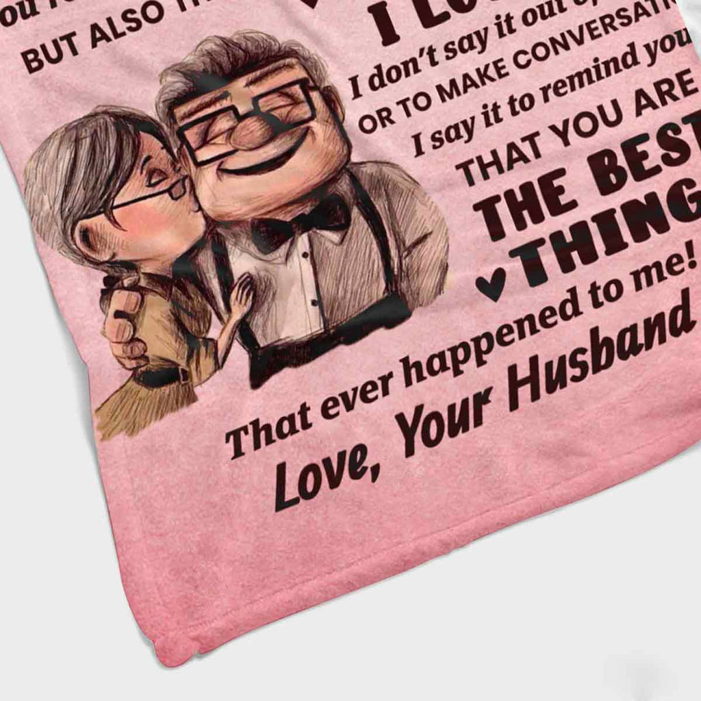 The Best Person In The World | To My Wife Cozy Blanket