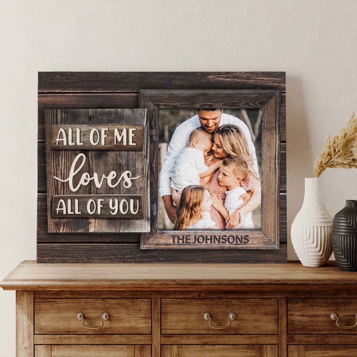 All Of Me Premium Personalized Canvas