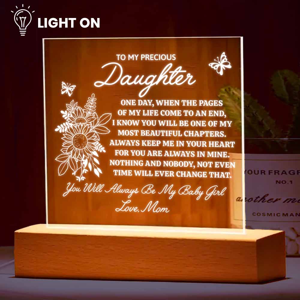 My Precious Daughter Light Keepsake