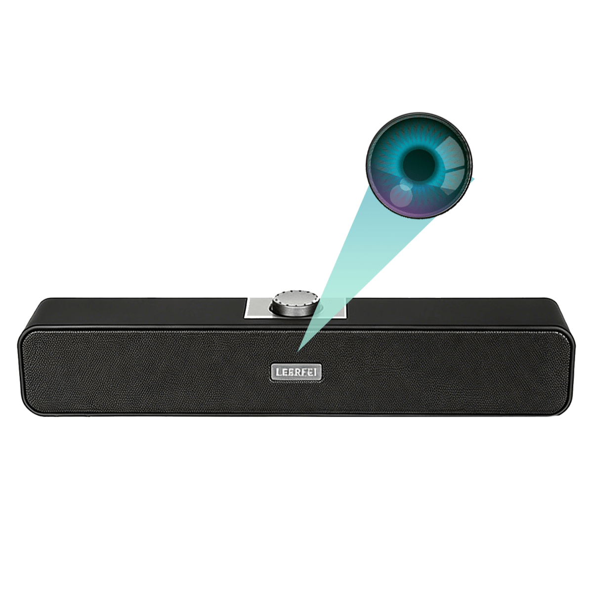 4K Ultra-HD Wi-Fi Surveillance Camera | Soundbar-Style Hidden Camera | Remote-View Home Security