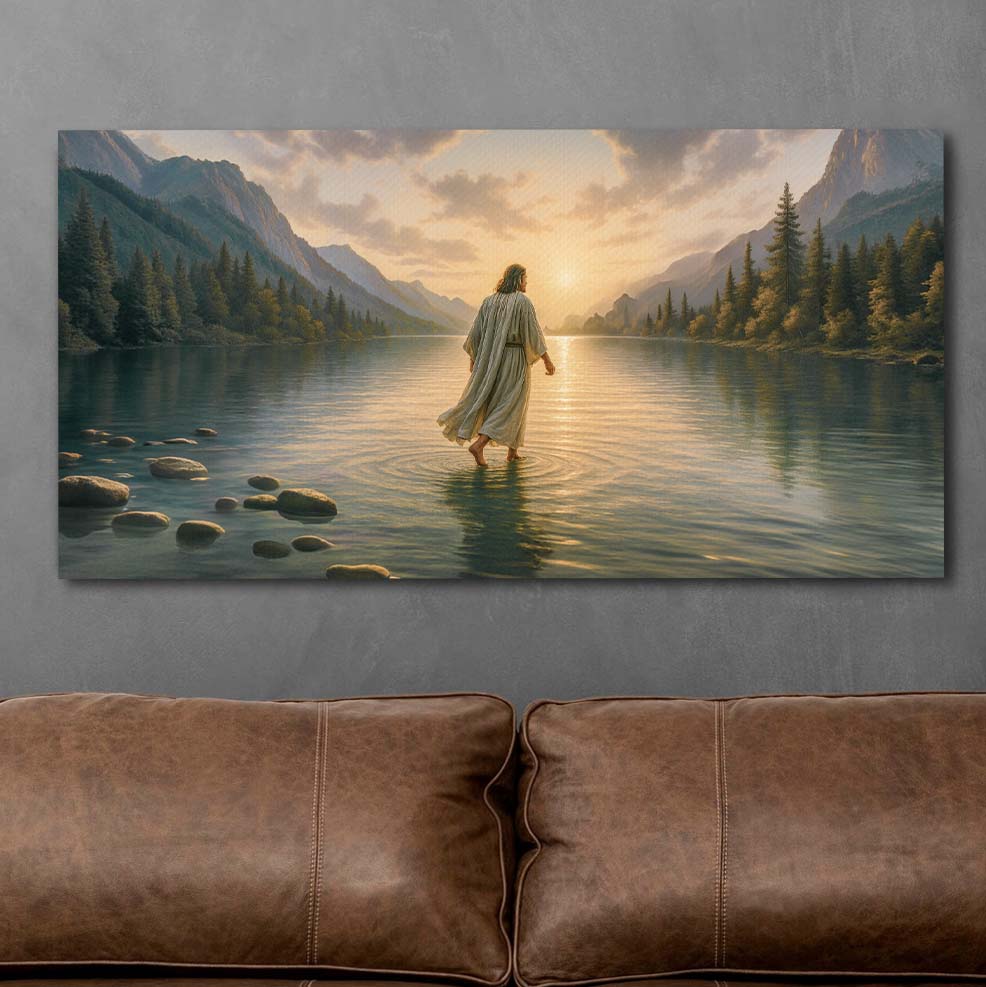 Walking On Water Premium Canvas II