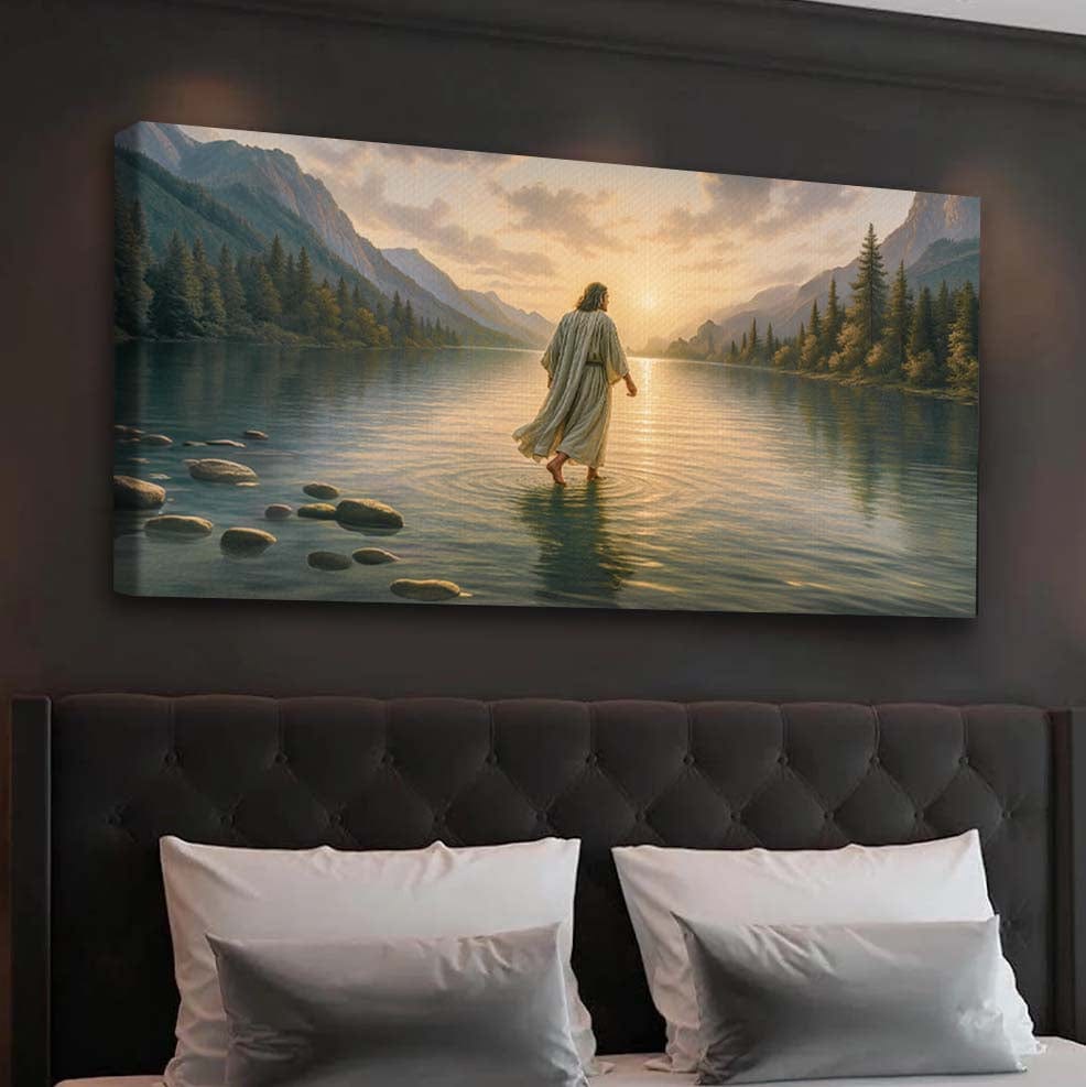 Walking On Water Premium Canvas II
