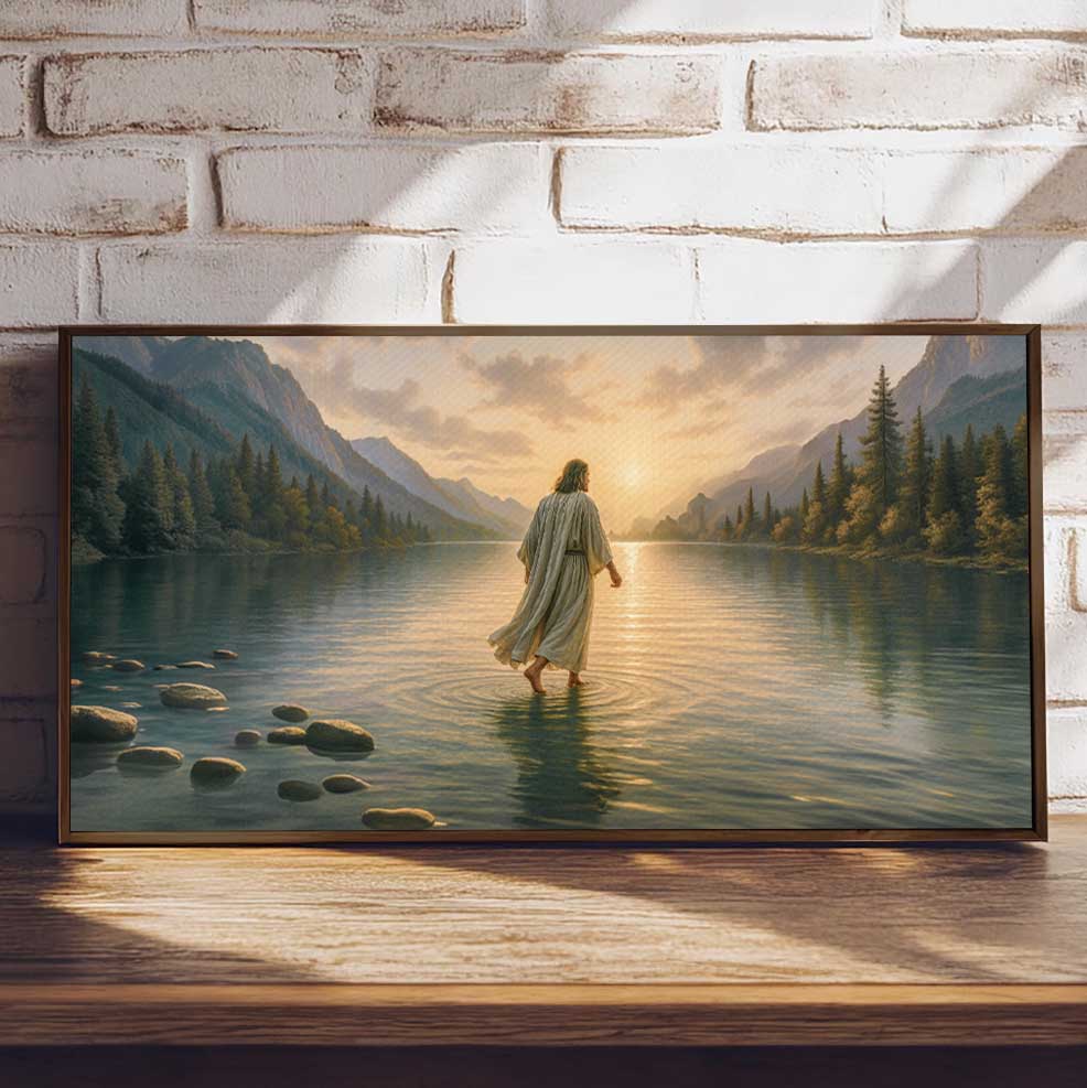 Walking On Water Premium Canvas II
