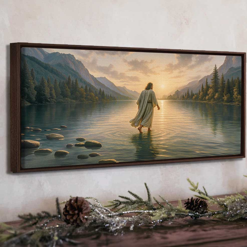 Walking On Water Premium Canvas II
