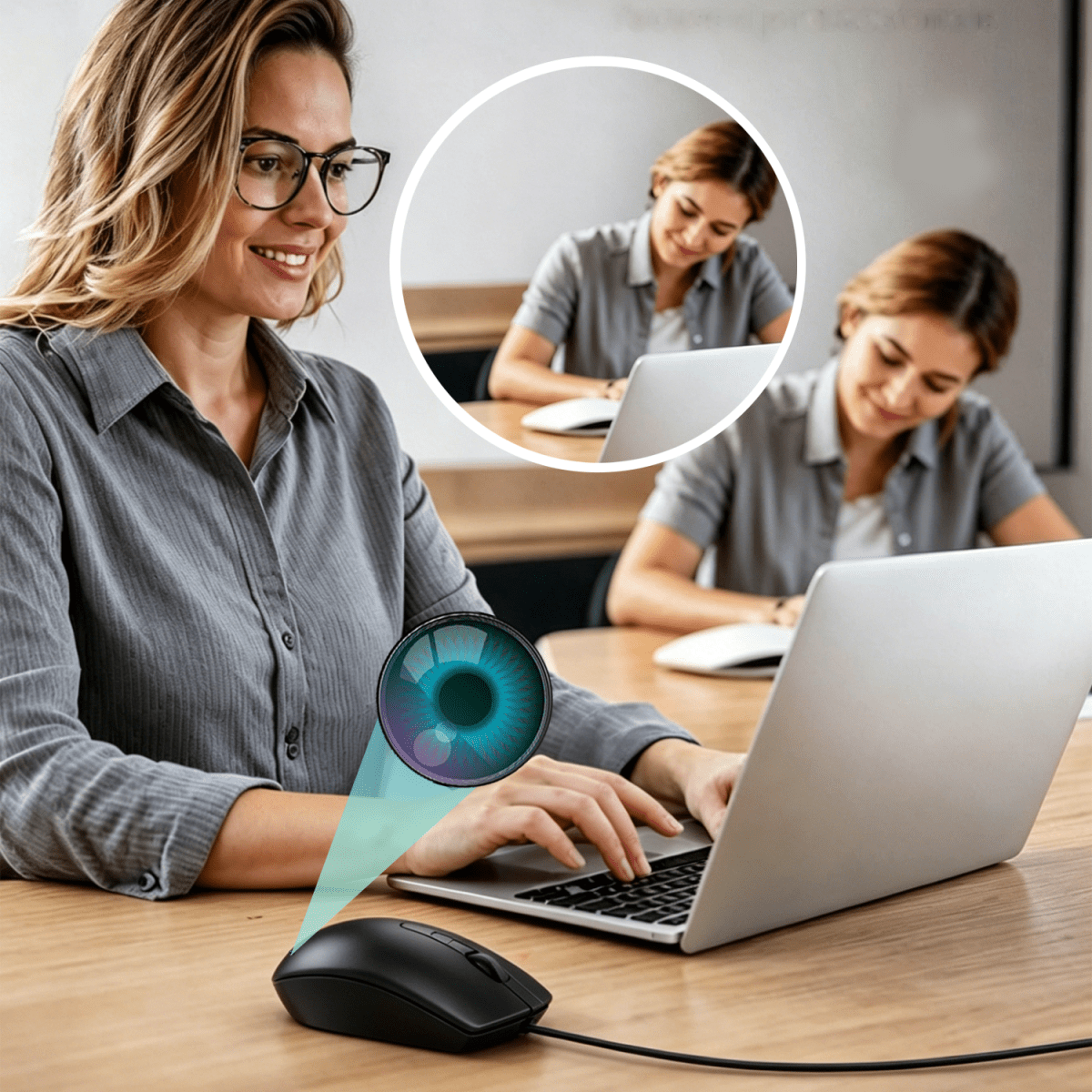 4K Ultra-HD WiFi Mouse Camera | Covert Office Surveillance